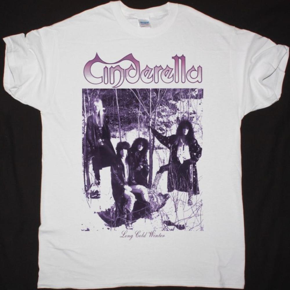 Cinderella Long Cold Winter New White T Shirt